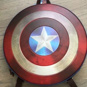 captain america shield backpack